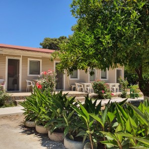 Уютный номер для троих с террасой