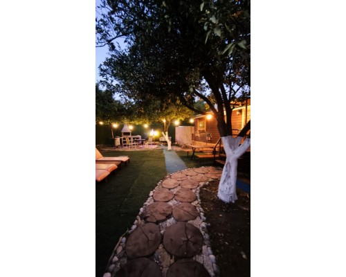 Настоящая баня на дровах в Гёйнюке